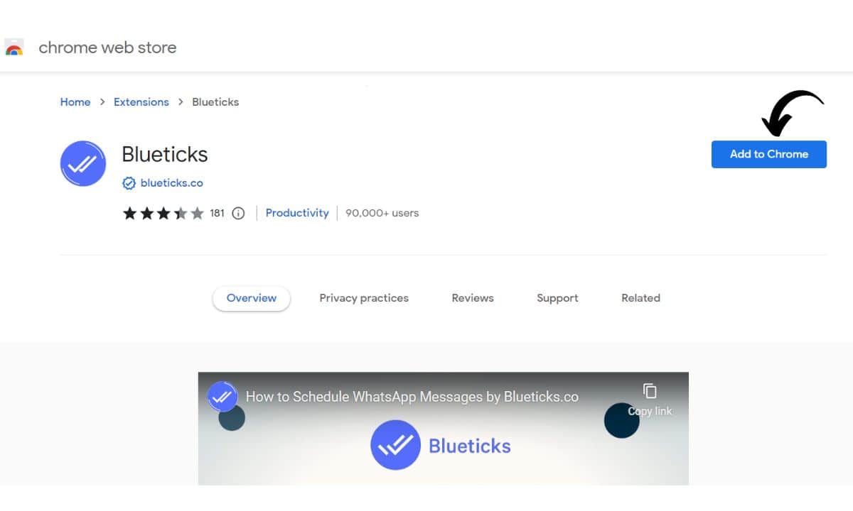 Blueticks - Schedule WhatsApp Messages - NeoDove
